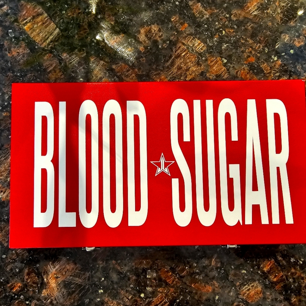 Brand new Jeffree Star BLOOD SUGAR pallet
